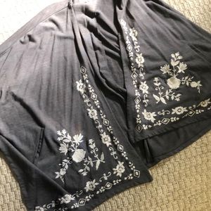 Soft lite cape for fall nights